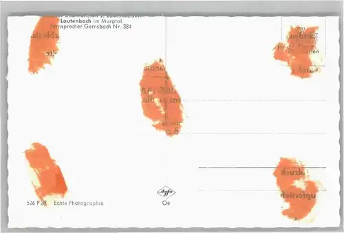 wu72985 Lautenbach Renchtal Lautenbach  * Kategorie. Lautenbach Alte Ansichtskarten