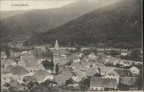 ww80679 Lautenbach Renchtal Lautenbach Kirche x Kategorie. Lautenbach Alte Ansichtskarten