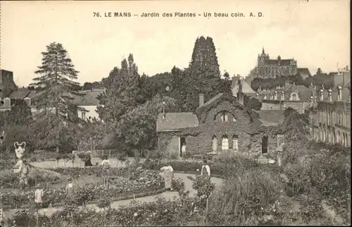 ww86937 Le Mans Sarthe Le Mans Jardin des Plantes * Kategorie. Le Mans Alte Ansichtskarten