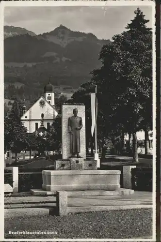 ww89629 Sachseln OW Sachseln Bruder Klausenbrunnen x Kategorie. Sachseln Alte Ansichtskarten