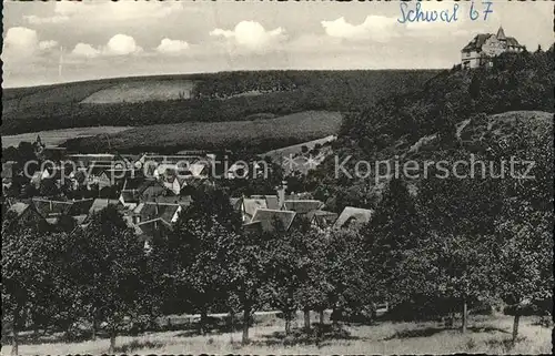 Schwalenberg Panorama Ost Kat. Schieder Schwalenberg