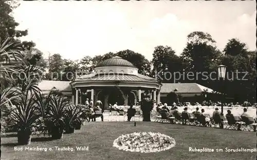 Bad Meinberg Ruheplaetze Sprudeltempel Kat. Horn Bad Meinberg