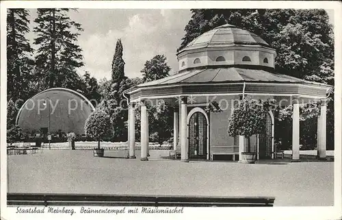 Bad Meinberg Staatsbad Musikmuschel Brunnentempel Kat. Horn Bad Meinberg