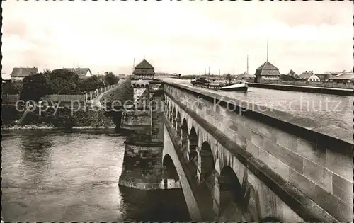 Minden Westfalen Mittellandkanal ueberfuehrung Weser Kat. Minden