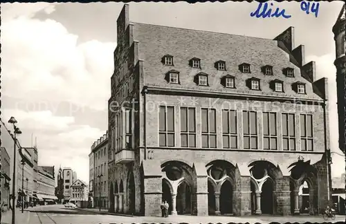 Minden Westfalen Rathaus Scharn Kat. Minden