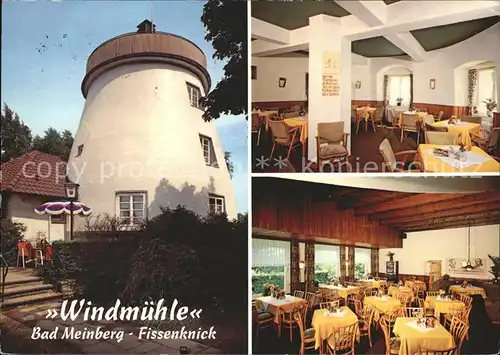 Bad Meinberg Windmuehle Kat. Horn Bad Meinberg