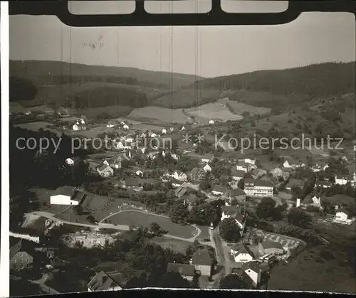 Holzhausen Luebbecke Fliegeraufnahme Kat. Preussisch Oldendorf