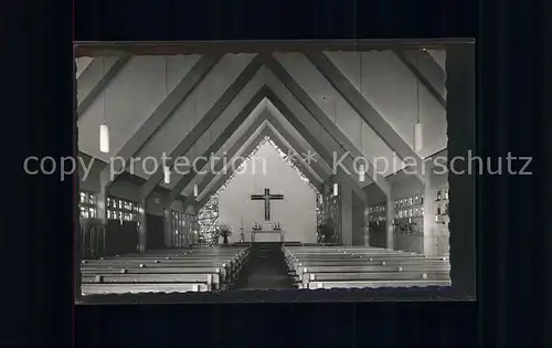 Augustdorf kath. Kirche Innen Altar Kat. Augustdorf