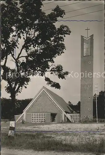Augustdorf kath. Kirche Kat. Augustdorf
