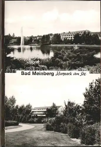 Bad Meinberg Kurpark See Kat. Horn Bad Meinberg