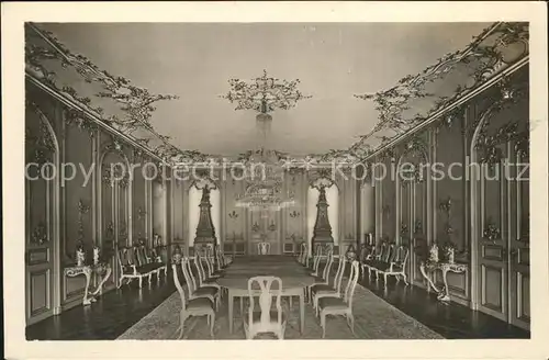 Wilhelmsthal Calden Schloss Speisesaal Sonderdruck Kat. Calden