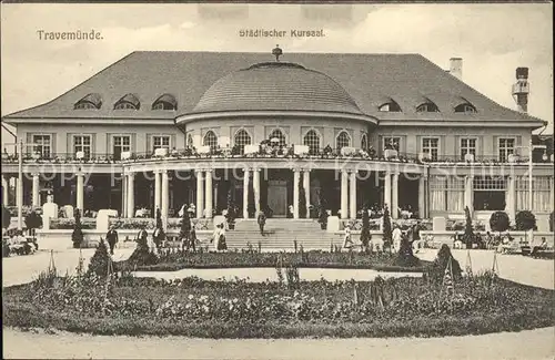 Travemuende Ostseebad Staedtischer Kursaal / Luebeck /Luebeck Stadtkreis