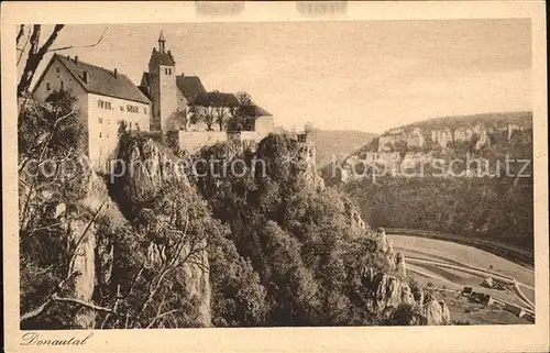 Beuron Donautal Schloss Werenwag im Donautal / Beuron /Sigmaringen LKR