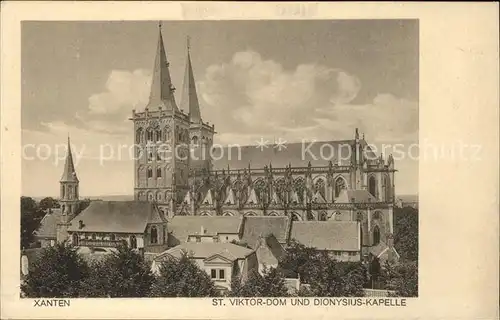 Xanten St. Viktor Dom und Dionysius Kapelle Kat. Xanten