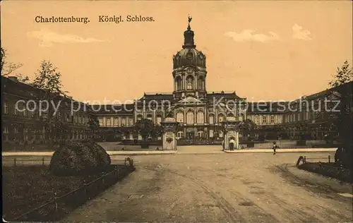 Charlottenburg Koenigliches Schloss / Berlin /Berlin Stadtkreis