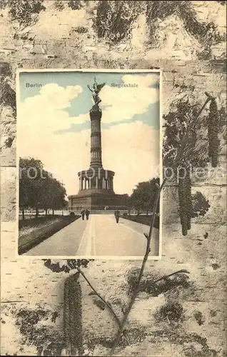 Berlin Siegessaeule Skulptur Viktoria Kat. Berlin