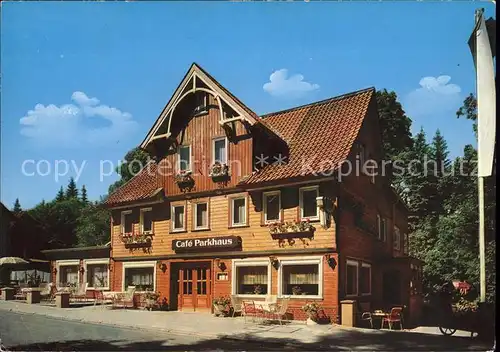 Altenau Harz Cafe Parkhaus Hotel Garni Kat. Altenau