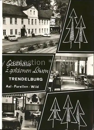 Trendelburg Gasthaus Zum Goldenen Loewen Kat. Trendelburg