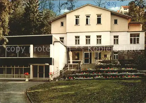 Wildemann Evangelisches Muettergenesungsheim Hoehenluftkurort Kat. Wildemann Harz