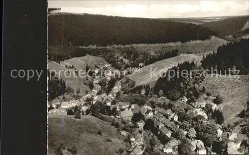 Wildemann Fliegeraufnahme Luftkurort Kat. Wildemann Harz