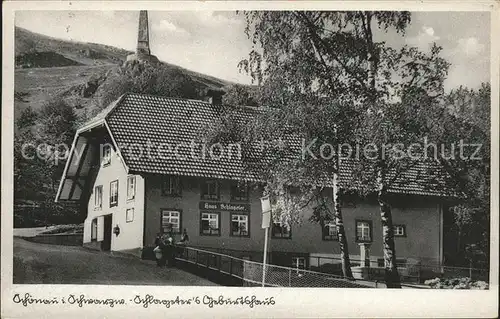 Schoenau Schwarzwald Geburtshaus von Albert Leo Schlageter Kat. Schoenau im Schwarzwald