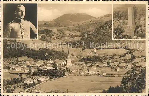 Schoenau Schwarzwald Panorama Portraet Alb. Leo Schlageter Kat. Schoenau im Schwarzwald