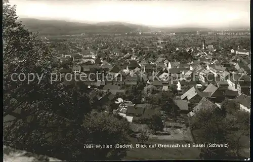 Grenzach Wyhlen Panorama Kat. Grenzach Wyhlen