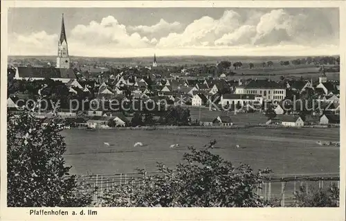 Pfaffenhofen Ilm Panorama Kat. Pfaffenhofen a.d.Ilm