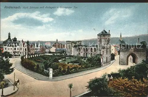 Andernach Schloss Coblenzer Tor Kat. Andernach