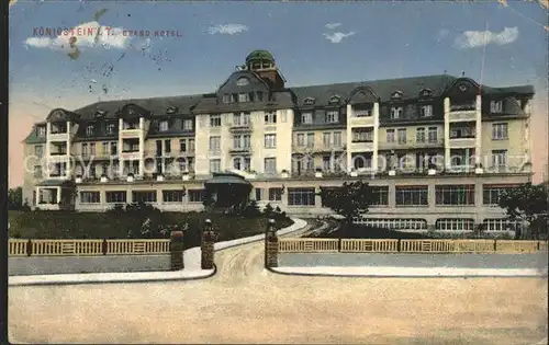 Koenigstein Taunus Grand Hotel Kat. Koenigstein im Taunus