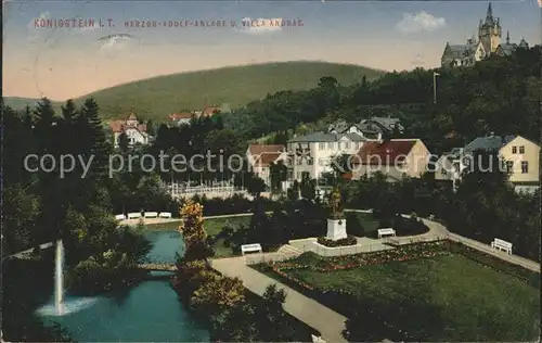 Koenigstein Taunus Villa Andrae Herzog Adolf Anlage Kat. Koenigstein im Taunus