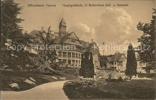 Falkenstein Taunus Offizierheim Taunus Hauptgebaeude Kat. Koenigstein im Taunus