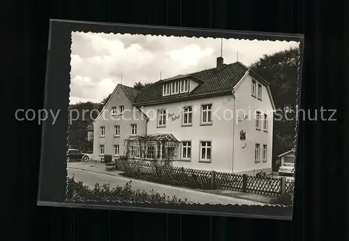 Siekholz Haus "Rubart" Kat. Schieder Schwalenberg
