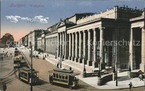 Stuttgart Koenigsban Strassenbahn / Stuttgart /Stuttgart Stadtkreis