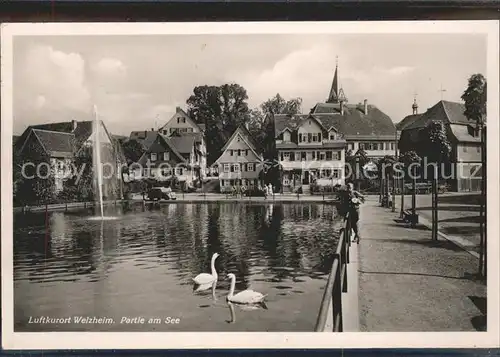 Welzheim Partie am See / Welzheim /Rems-Murr-Kreis LKR