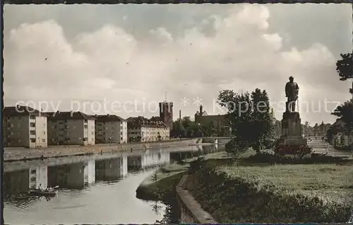 Heilbronn Neckar Neckar Denkmal / Heilbronn /Heilbronn LKR