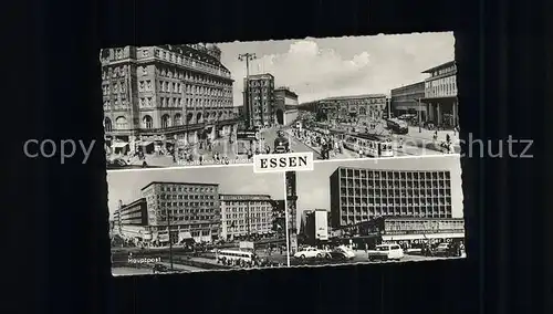 Essen Ruhr Hauptbahnhofsvorplatz Hauptpost Am Kettwiger Tor Kat. Essen