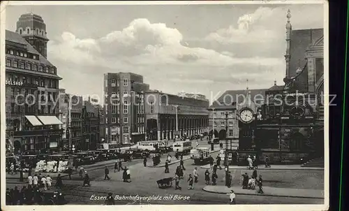 Essen Ruhr Bahnhofsvorplatz Kat. Essen