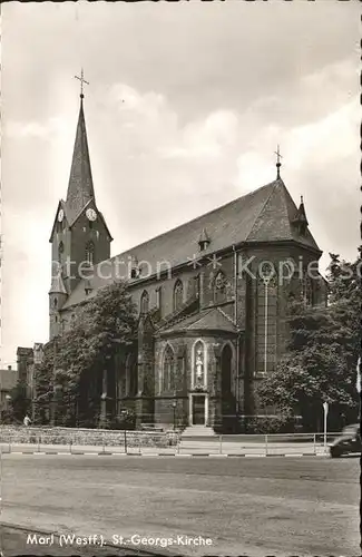Marl Westfalen St Georgs Kirche Kat. Marl