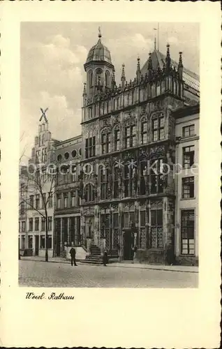 Wesel Rhein Rathaus Kat. Wesel