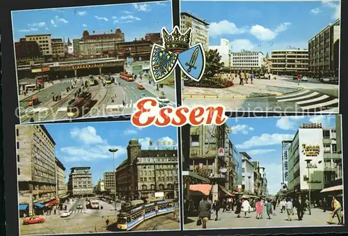 Essen Ruhr An der Freiheit Teilansichten Kat. Essen