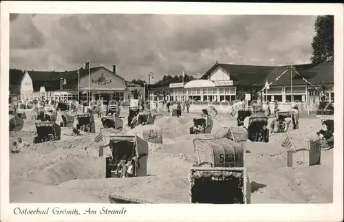 Groemitz Ostseebad Strand Koerbe /  /