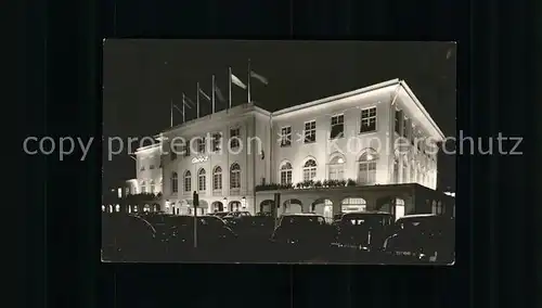 Travemuende Ostseebad Casino bei Nacht / Luebeck /Luebeck Stadtkreis