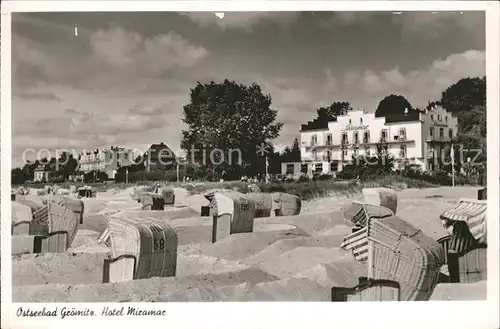 Groemitz Ostseebad Strand Koerbe /  /