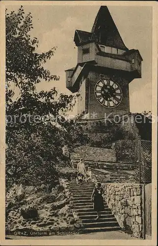 Graz Steiermark Uhrturm am Schlossberg Kat. Graz