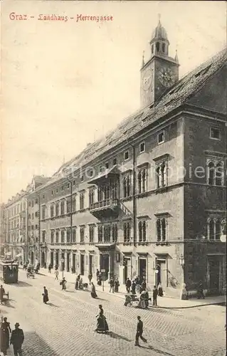 Graz Steiermark Landhaus Herrengasse Kat. Graz