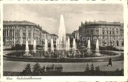 Wien Hochstrahlbrunnen Kat. Wien