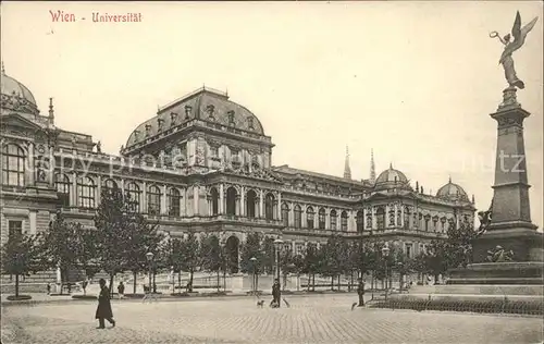 Wien Universitaet Monument Kat. Wien