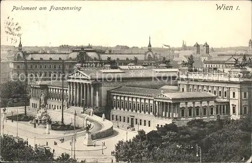 Wien Parlament am Franzensring Kat. Wien