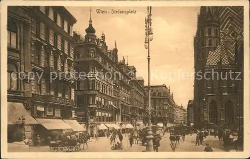 Wien Stefansplatz Kat. Wien